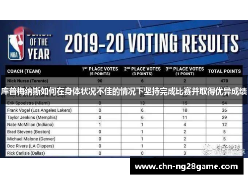 库普梅纳斯如何在身体状况不佳的情况下坚持完成比赛并取得优异成绩